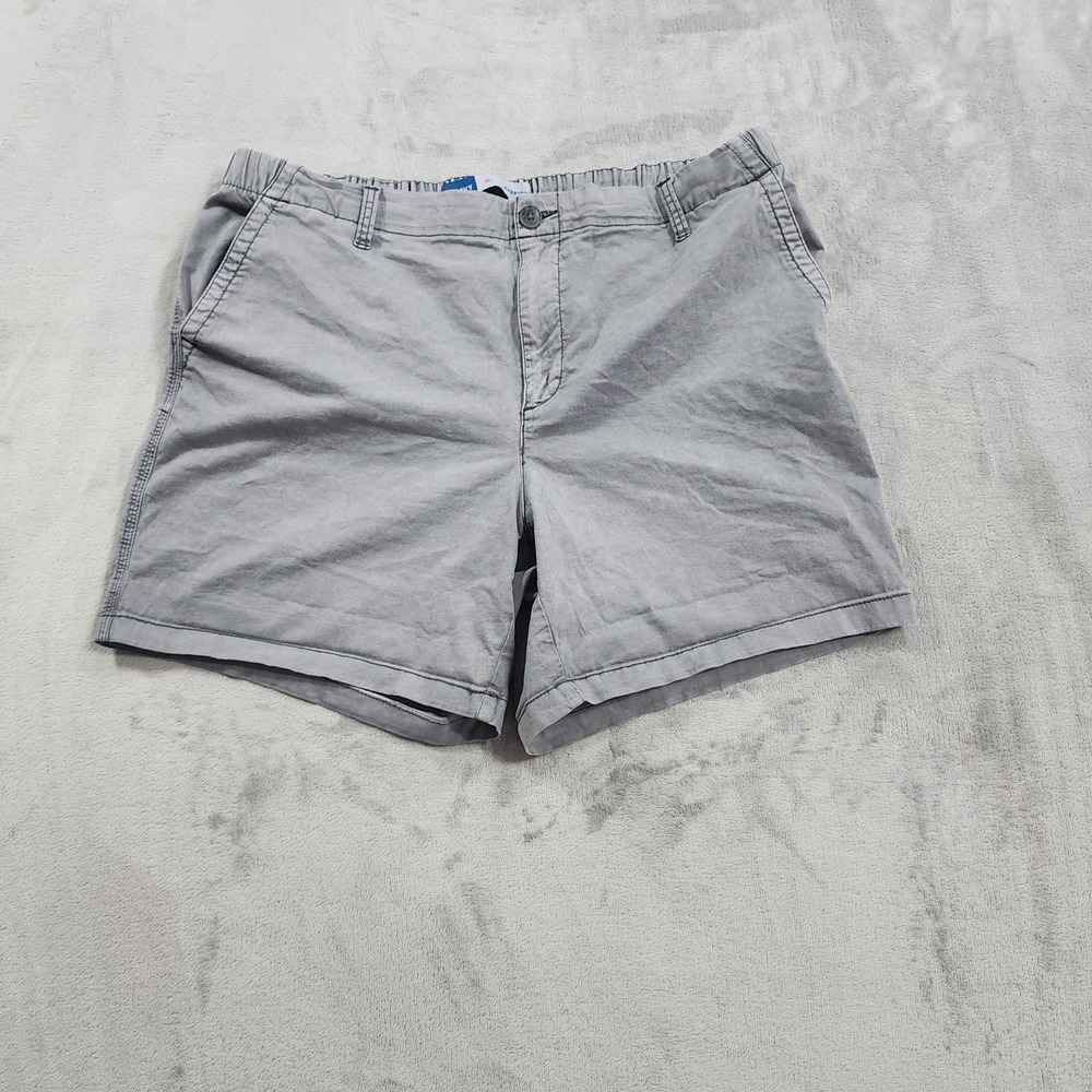 Old Navy Shorts Womens XL Gray Everyday Easy Chino Stretch Cotton Preppy Casual